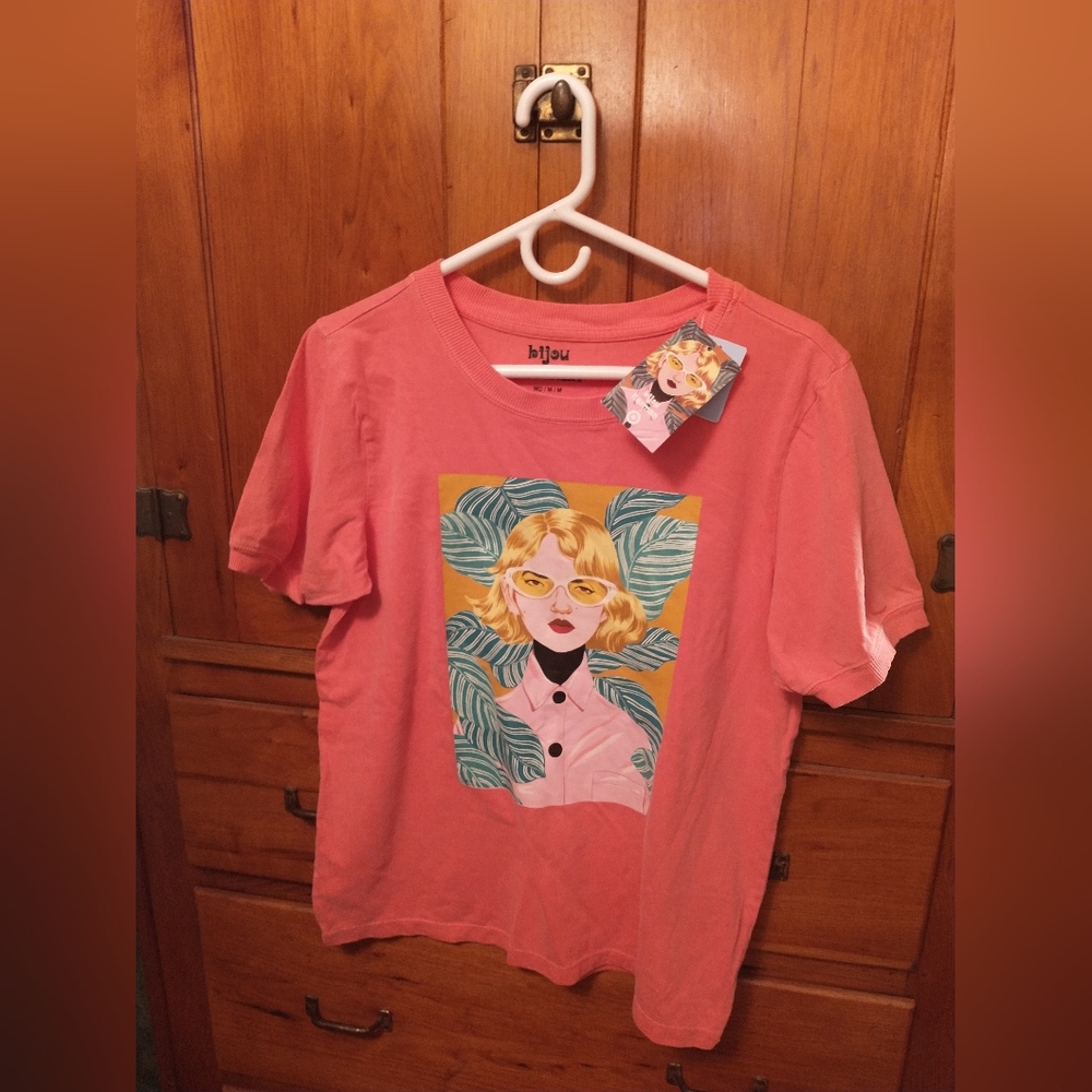 Bijou Karman Graphic Art x Target Tee Shirt Size M NWT